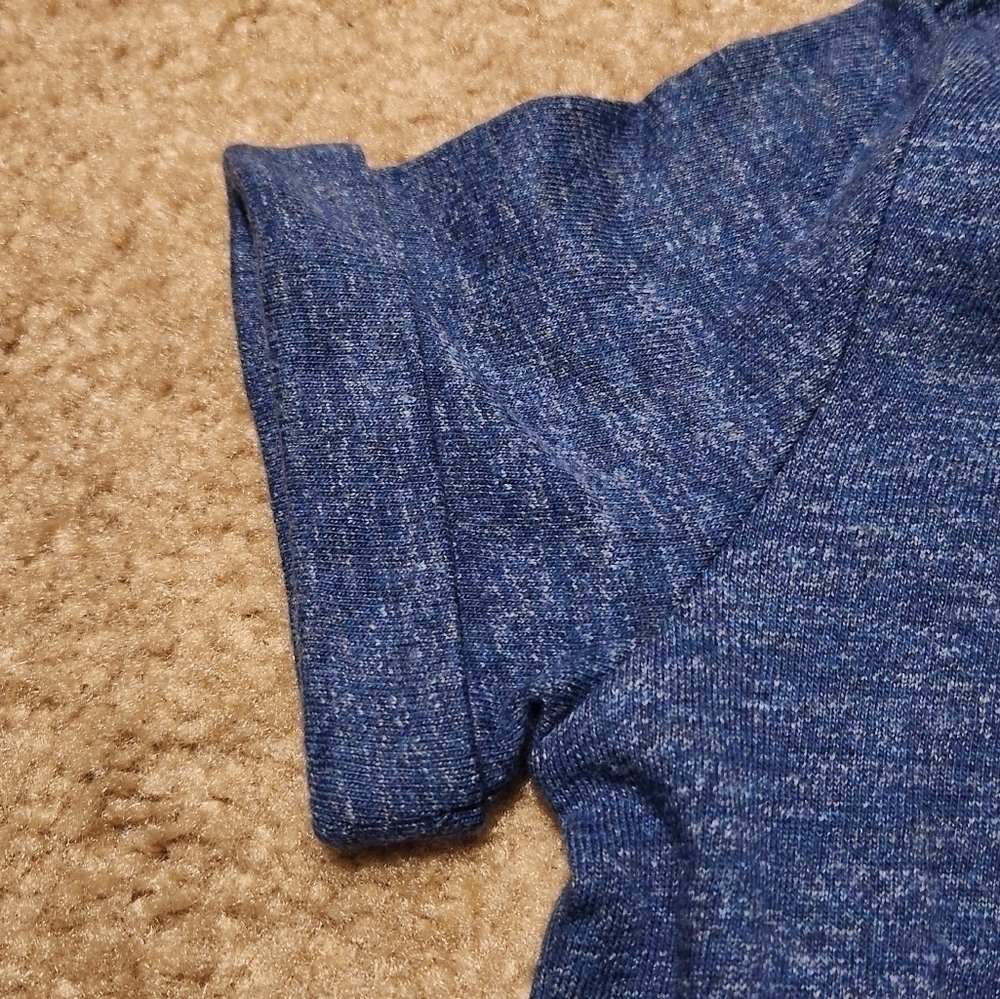 GAP Kids Girl's Short Sleeve Blue Cotton Dress, Medium 8-9 - Picture 4 of 6